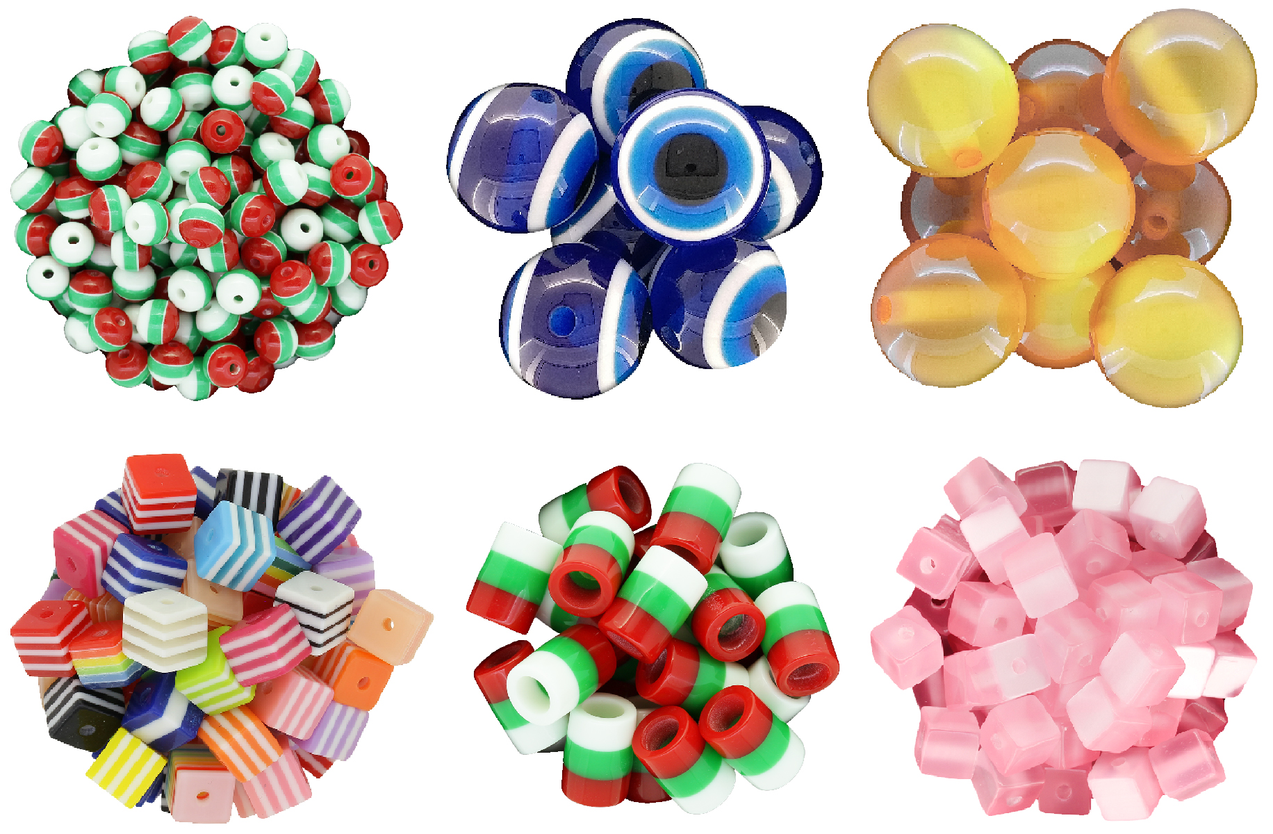 Bijuland Ltd. 05 RESIN ACRYLIC BEADS Beads. Jewelry. Accessories