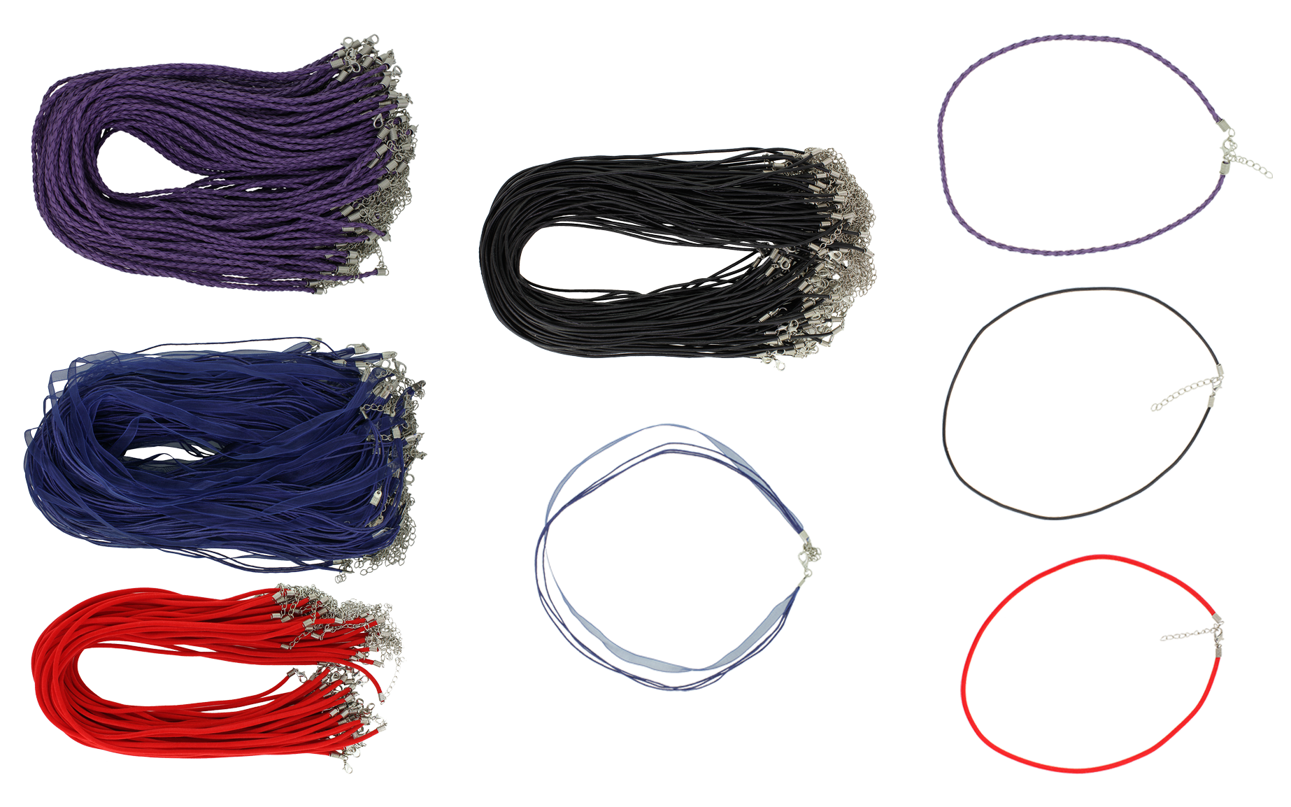 Bijuland Ltd. 20 NECKLACES AND BRACELETS WITH CLASP Beads. Jewelry