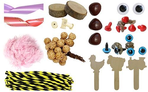 24 МАТЕРИАЛИ ЗА КРАФТ И ДЕКОРАЦИЯ