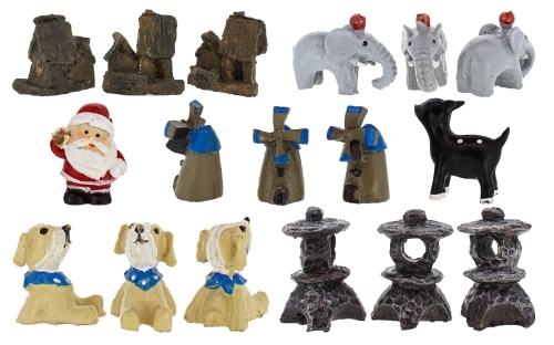 01 FIGURES FROM POLYRESINE