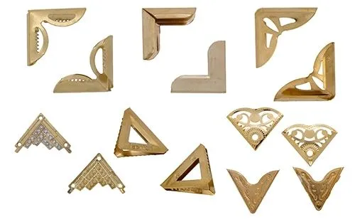 11 METAL CORNERS FOR DECORATION AND SCRAPBOOKING