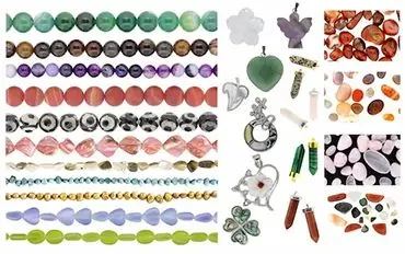 09 NATURAL BEADS AND MOTHER OF PEARL