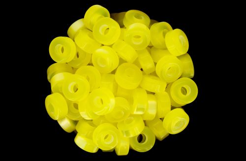 04 CAT'S EYE RESIN BEADS - WASHER