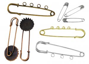 16 DECORATIVE SAFETY PINS