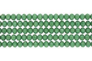 04 GLASS BEADS - FACETED RONDELLE CRYSTALS 8x6 MM