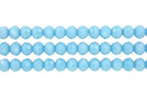 05 GLASS BEADS - FACETED RONDELLE CRYSTALS 10x8 MM