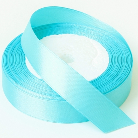 SATIN RIBBON 2.0cm - BLUE SKY (LIGHT) 185 - PACKAGE 10x25yards(22m)