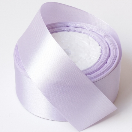 SATIN RIBBON 4.0cm - PURPLE (LIGHT) 044 - PACKAGE 5x25yards(22m)