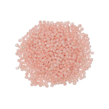 СТЪКЛЕНИ МЪНИСТА СИНЦИ - ТОПЧЕ 4мм - ЦЕЙЛОН - ПРАСКОВА 147 - ПАКЕТ 450 гр. Отвор-1.5мм