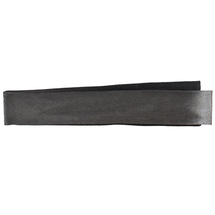 SATIN RIBBON 2.0cm - GRAY (DARK) - 100yards(91m)