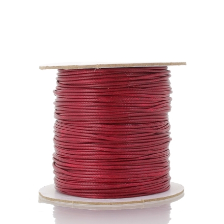 POLYESTER THREAD - 1.0mm BORDEAUX A018 - 75meters