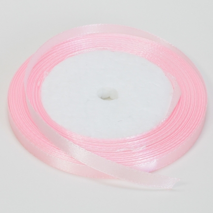 SATIN RIBBON 0.6cm - PINK 152 - PACKAGE 10x25yards(22m)