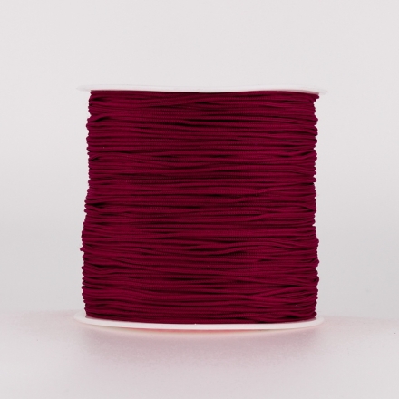 POLYESTER THREAD GSM 1.0mm - BORDEAUX 192А - PACKAGE 4x80meters