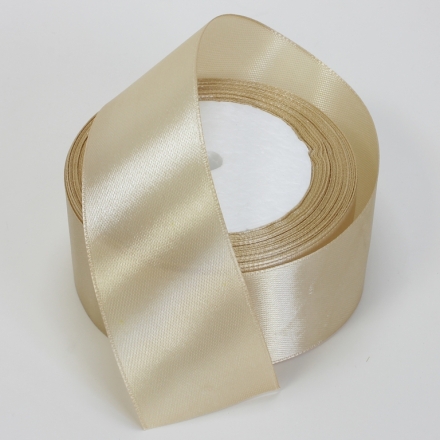 SATIN RIBBON 4.0cm - BEIGE 060 - 25yards(22m)