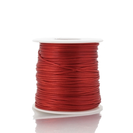 POLYESTER THREAD - 1.0mm RED A013 - 65meters