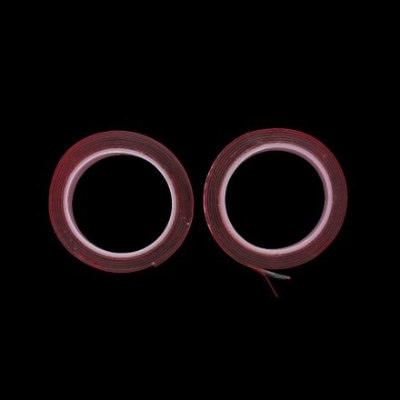 МАТЕРИАЛИ ЗА КРАФТ И ДЕКОРАЦИЯ - ЛЕПИЛА И ЛЕПЯЩИ ЛЕНТИ - ТИКСО И ЛЕПЯЩИ ЛЕНТИ - ДВОЙНОЗАЛЕПВАЩА ЛЕНТА 10мм - ПРОЗРАЧНО - ПАКЕТ 12х1метър