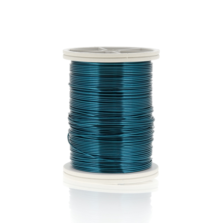 METAL ELEMENTS - COPPER WIRE - 0.6mm BLUE (DARK) 37 - 6x13meters