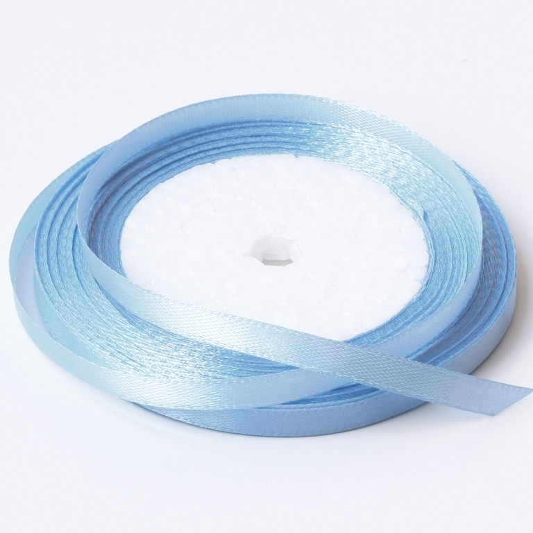 SATIN RIBBON 0.6cm - BLUE SKY 012 - 25yards(22m)