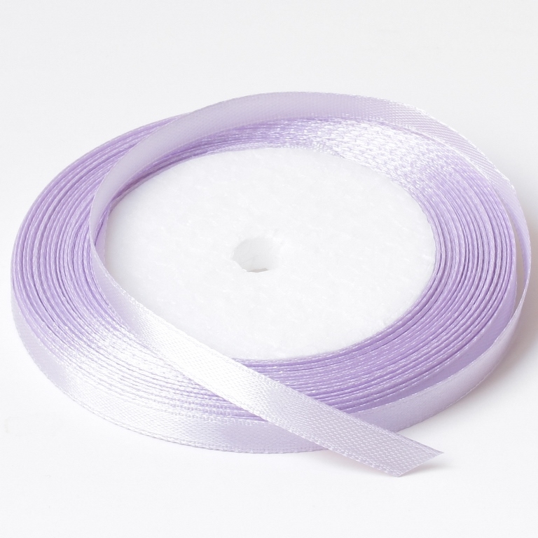 SATIN RIBBON 0.6cm - PURPLE (LIGHT) 044 - PACKAGE 10x25yards(22m)