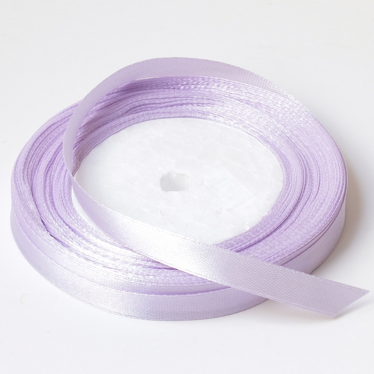 SATIN RIBBON 1.0cm - PURPLE (LIGHT) 044 - PACKAGE 10х25yards(22m)