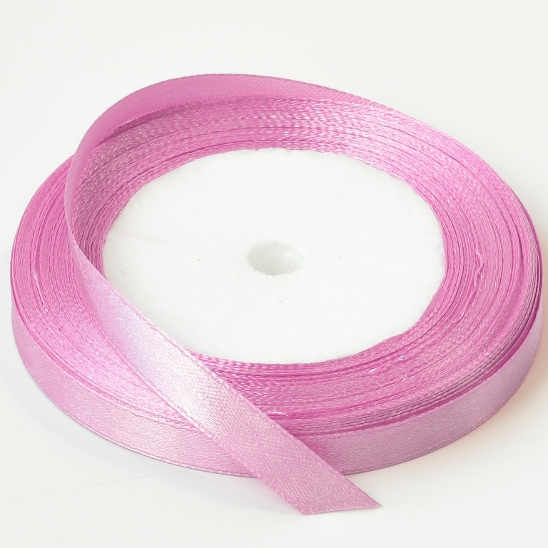 SATIN RIBBON 1.0cm - PURPLE 168 - PACKAGE 10х25yards(22m)