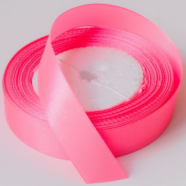 SATIN RIBBON 2.0cm - PINK (DARK) 005 - PACKAGE 10x25yards(22m)