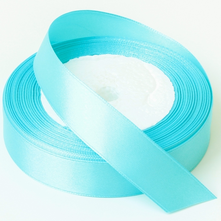 SATIN RIBBON 2.0cm - BLUE SKY (LIGHT) 185 - PACKAGE 10x25yards(22m)