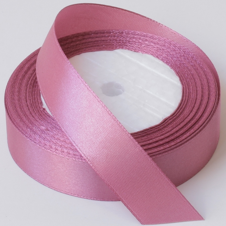 SATIN RIBBON 2.0cm - ROSE DUST 107 - 25yards(22m)