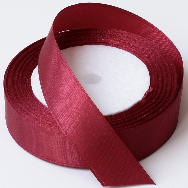 SATIN RIBBON 2.0cm - BORDEAUX 056 - 25yards(22m)