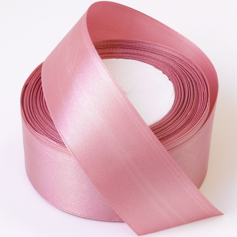 SATIN RIBBON 4.0cm - ROSE DUST 045 - 25yards(22m)