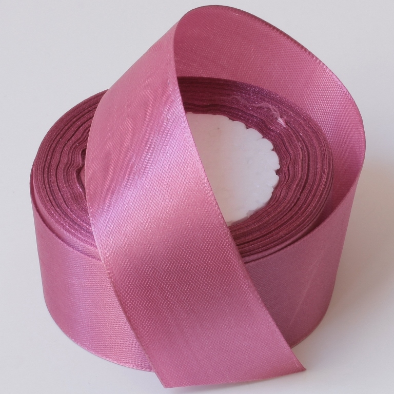 SATIN RIBBON 4.0cm - ROSE DUST 107 - 25yards(22m)