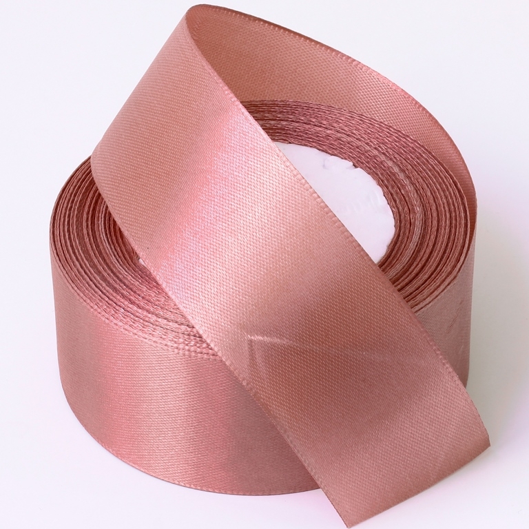 SATIN RIBBON 4.0cm - ROSE DUST 102 - 25yards(22m)