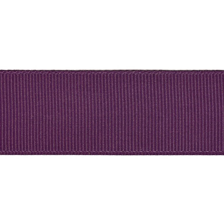 SATIN RIPS - 26mm PURPLE (DARK) 143 - 100yards(91m)