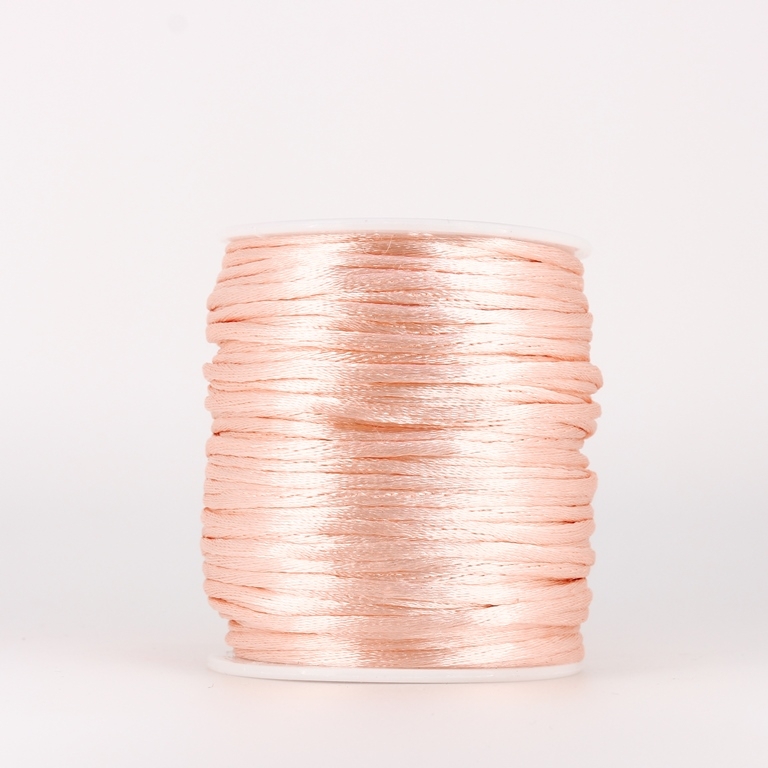 SATIN THREAD 2.0mm - PEACH 299 - 50meters