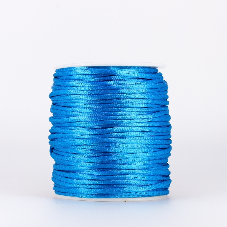 SATIN THREAD 2.0mm - BLUE 255 - 50meters