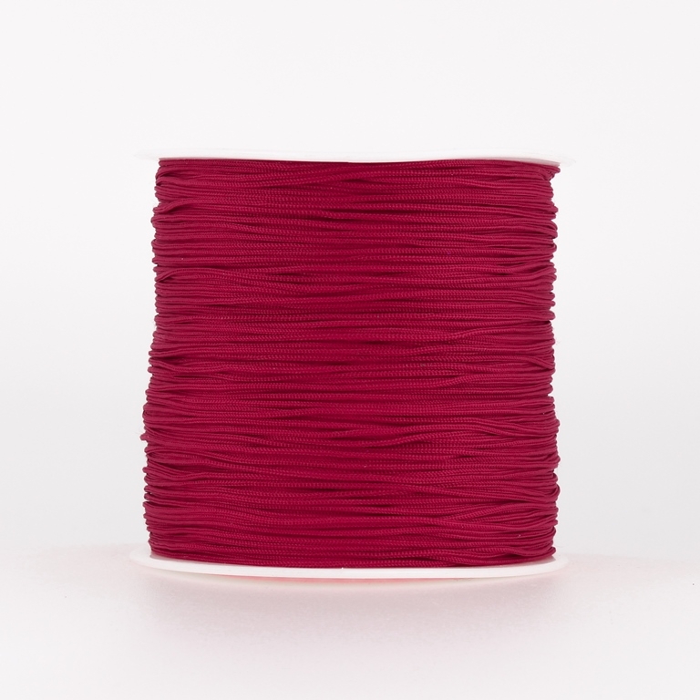 POLYESTER THREAD GSM 1.0mm - BORDEAUX 192 - 100yards(91m)