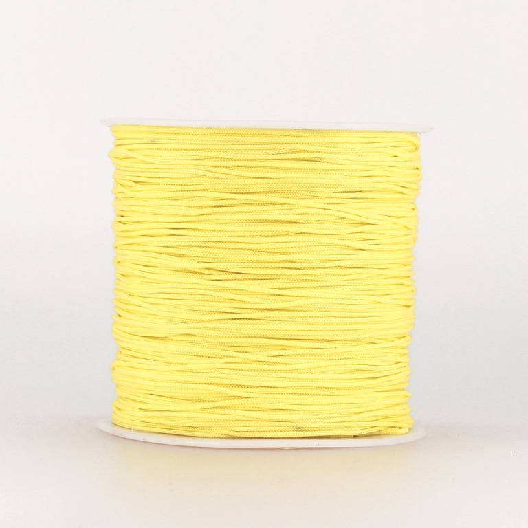 POLYESTER THREAD GSM 1.0mm - YELLOW 231 - 100yards(91m)