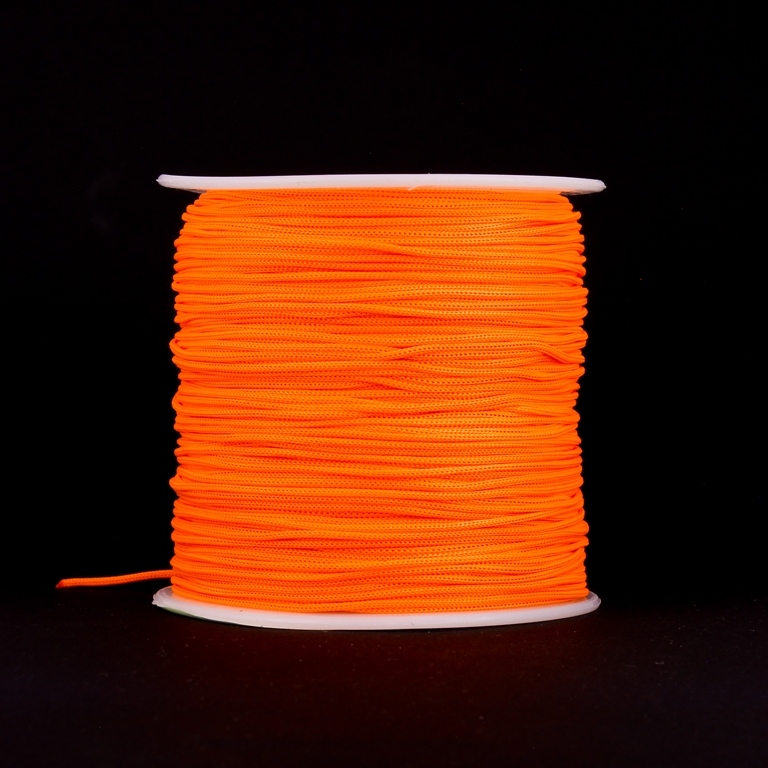 POLYESTER THREAD GSM 1.0mm - ORANGE ELECTRICAL 172 - 100yards(91m)