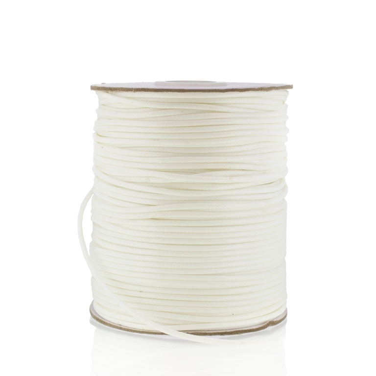 POLYESTER THREAD - 2.0mm WHITE Z092 - 80meters