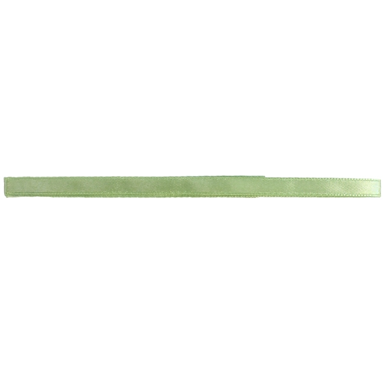 SATIN RIBBON 0.6cm - GREEN (LIGHT) 000 - 150yards(137m)