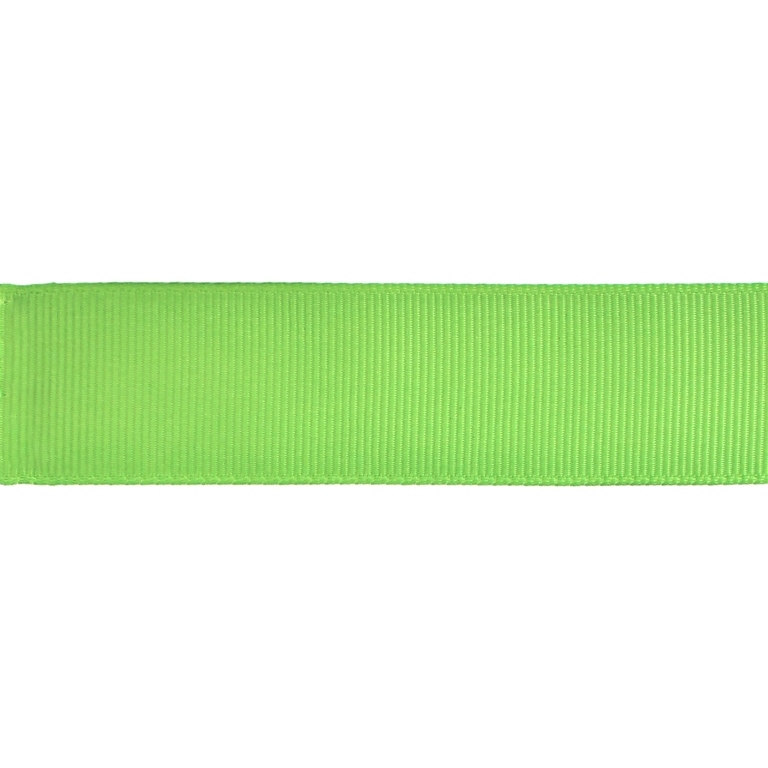 SATIN RIPS - 26mm GREEN (LIGHT) 1078 - ROLL 100yards(91m)