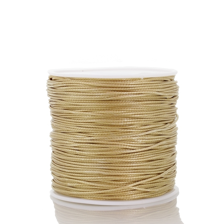 POLYESTER THREAD - 0.8mm BEIGE F045 - PACKAGE 2x75meters