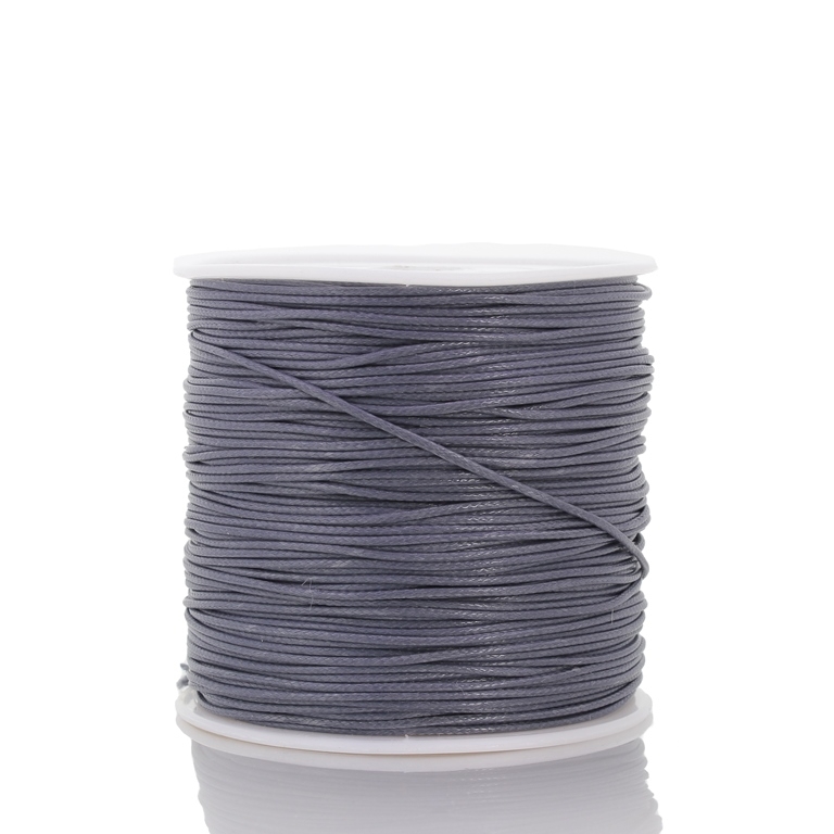 POLYESTER THREAD - 0.8mm GRAY (DARK) Z085 - PACKAGE 2x75meters