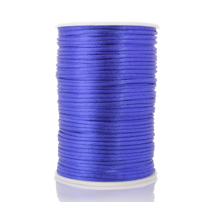 SATIN THREAD 2.0mm - BLUE 253 - PACKAGE 2x90meters