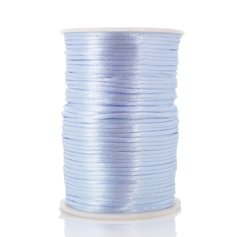 SATIN THREAD 2.0mm - BLUE (LIGHT) 252А - 90meters