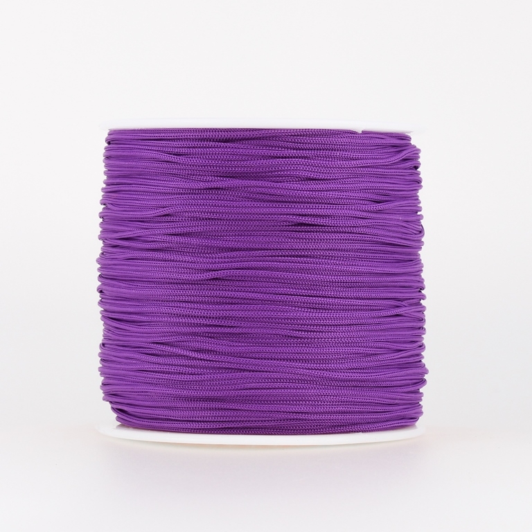 POLYESTER THREAD GSM 1.0mm - VIOLET (DARK) 676 - 80meters