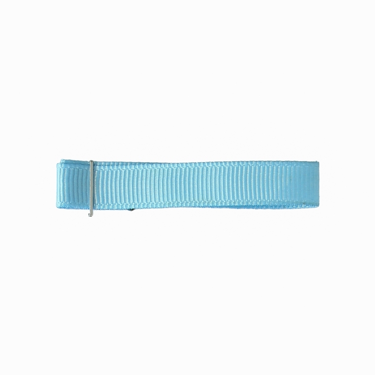 SATIN RIPS - 10mm BLUE (LIGHT) 12МХ - ROLL 100yards(91m)