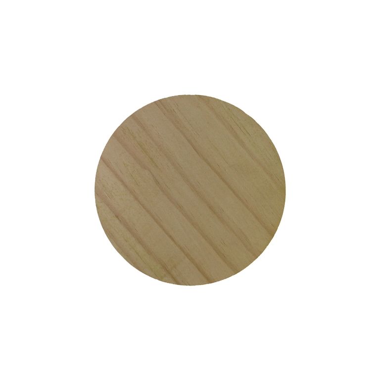 MATERIALS FOR CRAFT AND DECORATION - WOODEN BASES - CIRCLE 01 - 13х2cm NATURAL - 1pc.