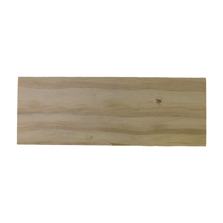 MATERIALS FOR CRAFT AND DECORATION - WOODEN BASES - RECTANGULAR 01 - 22х7.8х2cm NATURAL - SECOND-RATE - PACKAGE 6pcs.