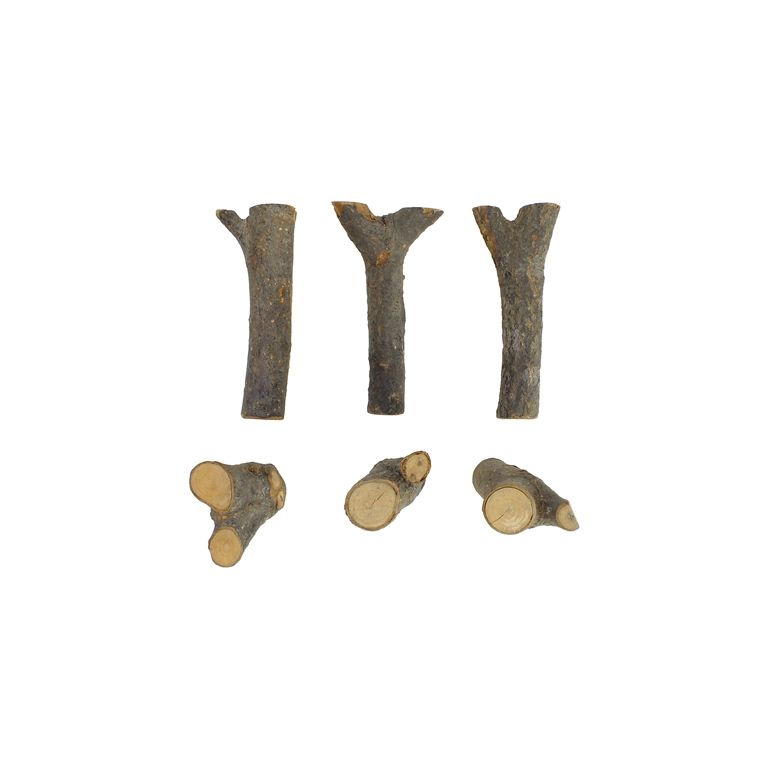 MATERIALS FOR CRAFT AND DECORATION - WOODEN BASES - BLOCK 01 - 10cm - 2-3cm NATURAL - SECOND-RATE - 1pc.